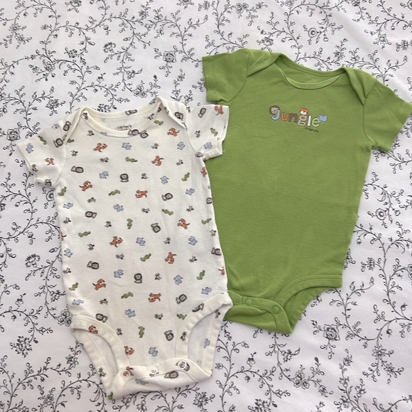 Carter’s Baby 8 - Pack Short-Sleeve Bodysuits 3 Months - Picture 6 of 7